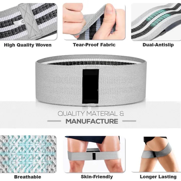 Resistance Band for Exercise Hip Thrust Circle Elastic - Image 7