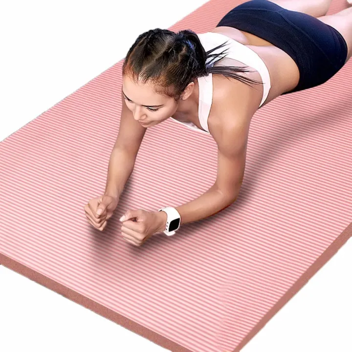 10mm Thick Yoga Mat 61x183cm – Non-Slip. - Image 5