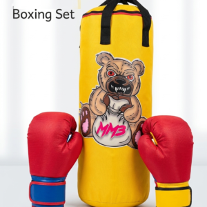 Kids Boxing Punching Bag (1.5 Feet) with Matching Gloves Set