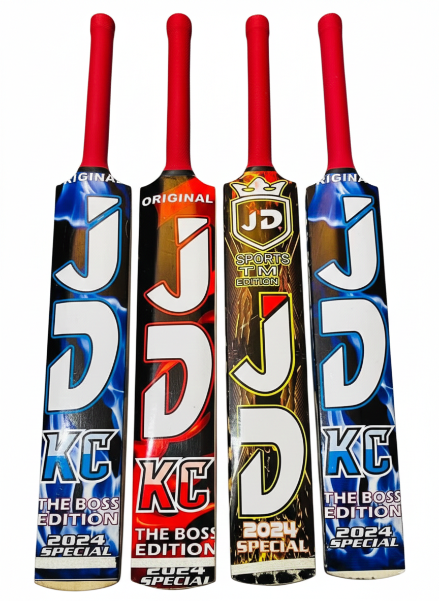 Tape Ball Wooden handle cricket Bat for Kids (8-12 years) - Image 2