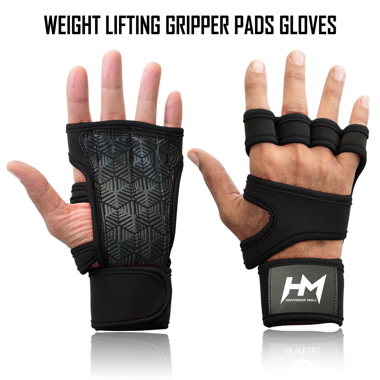 Fitness Elastic Wrist Wraps Exercise gloves | Gym Gloves - Image 3