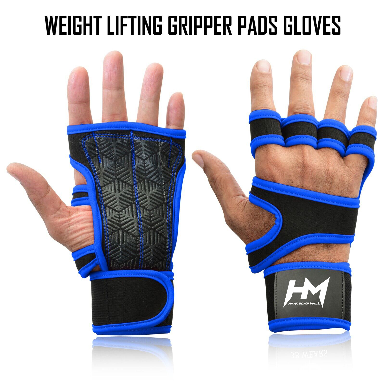Fitness Elastic Wrist Wraps Exercise gloves | Gym Gloves - Image 2
