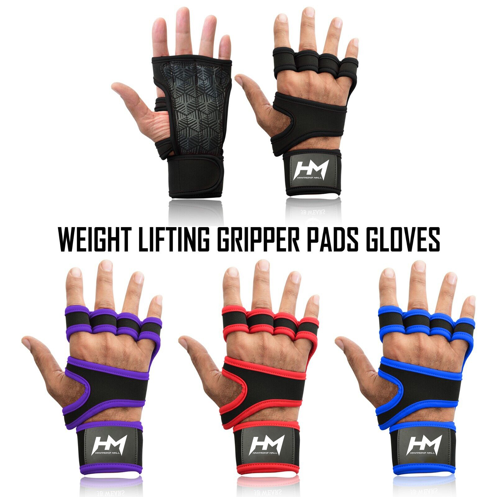 Fitness Elastic Wrist Wraps Exercise gloves | Gym Gloves
