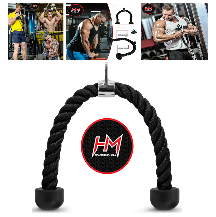 Tricep Rope Pull Down -24inch Rope Length. - Image 6