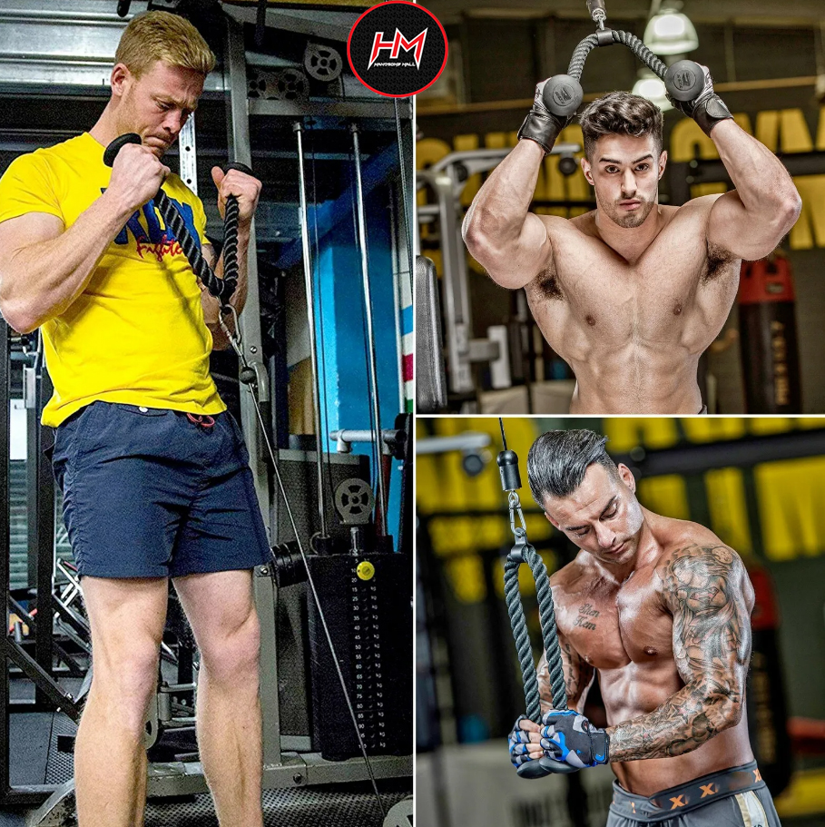 Tricep Rope Pull Down -24inch Rope Length. - Image 5