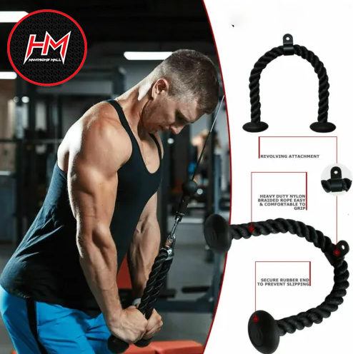Tricep Rope Pull Down -24inch Rope Length. - Image 4