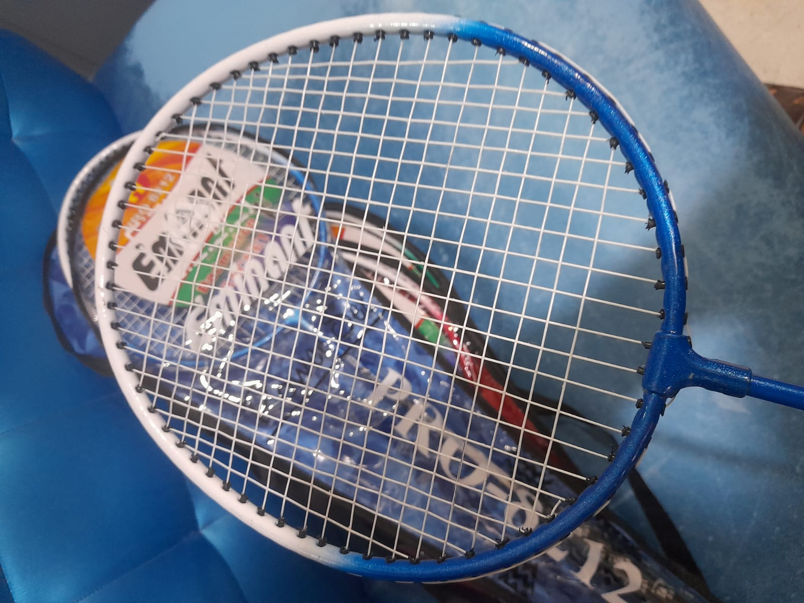 Professional Badminton Rackets (1 Pair) With Bag - Image 3