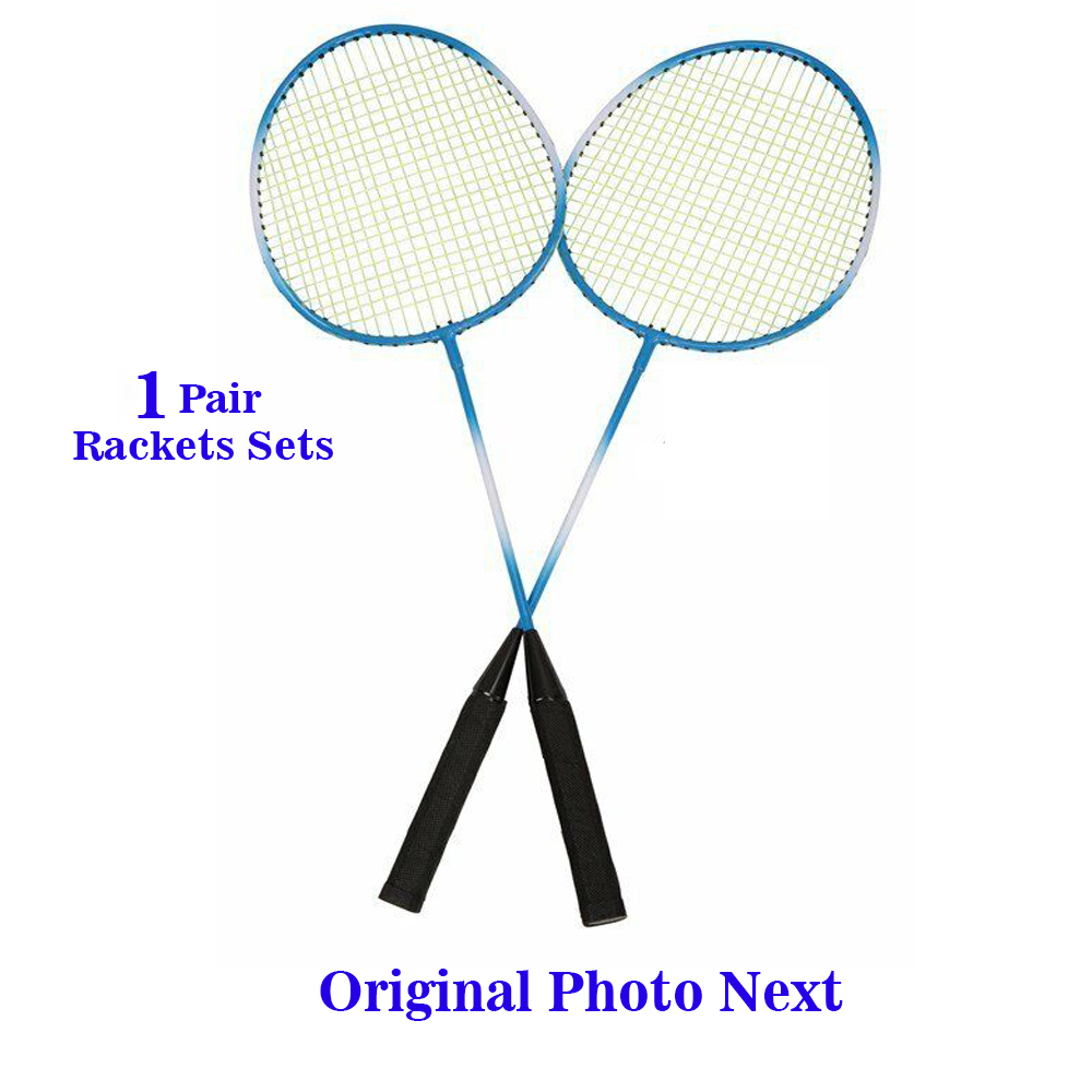 Professional Badminton Rackets (1 Pair) With Bag